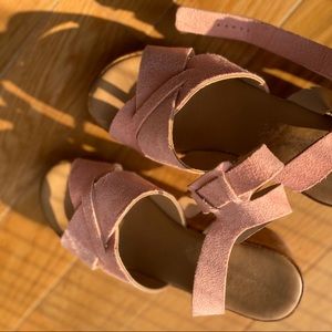 TOP SHOP PINK sandals Size 7